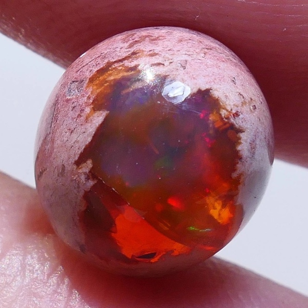 3.50ct Mexican Matrix Cantera Boulder Opal Gem